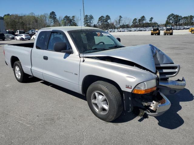 1B7GL22XXWS619083 - 1998 DODGE DAKOTA SILVER photo 4