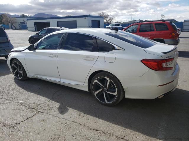 1HGCV1F31NA100732 - 2022 HONDA ACCORD SPORT WHITE photo 2