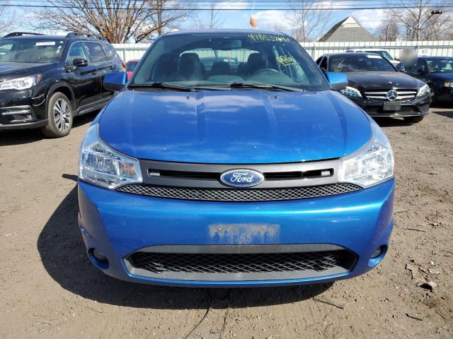 1FAHP3GN3BW118874 - 2011 FORD FOCUS SES BLUE photo 5