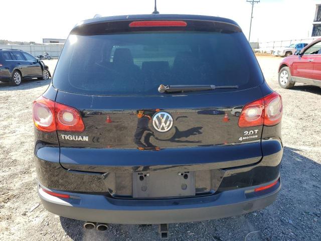 WVGBV75N59W528761 - 2009 VOLKSWAGEN TIGUAN SE BLACK photo 6