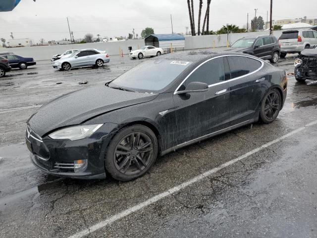5YJSA1S14EFP52567 - 2014 TESLA MODEL S BLACK photo 1