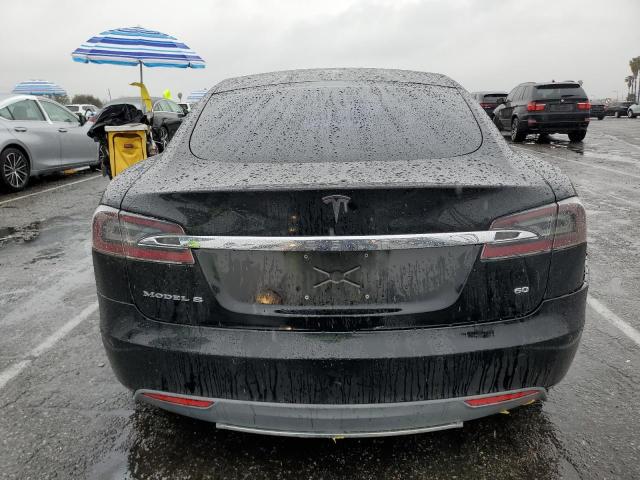 5YJSA1S14EFP52567 - 2014 TESLA MODEL S BLACK photo 6