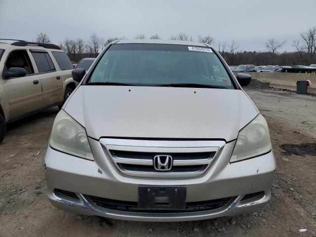 5FNRL38226B066470 - 2006 HONDA ODYSSEY LX TAN photo 5