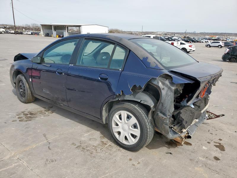 1G8AJ55F97Z113960 - 2007 SATURN ION LEVEL 2 BLUE photo 2