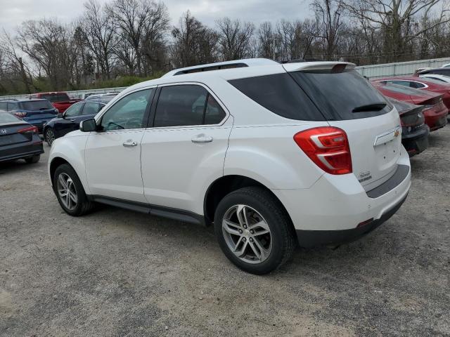 2GNALDEK6H6275668 - 2017 CHEVROLET EQUINOX PREMIER WHITE photo 2