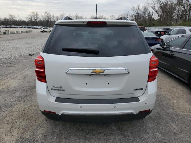 2GNALDEK6H6275668 - 2017 CHEVROLET EQUINOX PREMIER WHITE photo 6