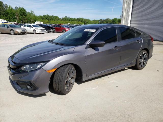 2HGFC2F84KH576555 - 2019 HONDA CIVIC SPORT 灰色 照片 1