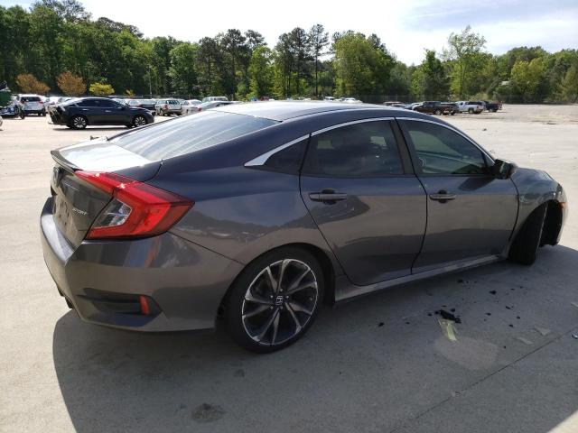 2HGFC2F84KH576555 - 2019 HONDA CIVIC SPORT 灰色 照片 3