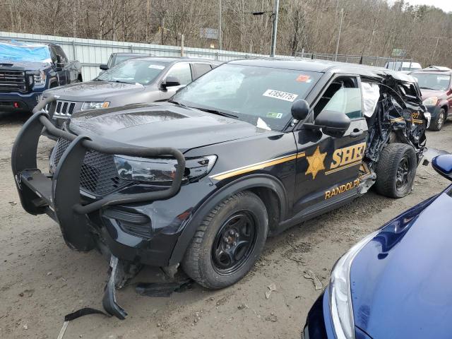 1FM5K8AW5LGC92866 - 2020 FORD EXPLORER POLICE INTERCEPTOR 黑色 照片 1