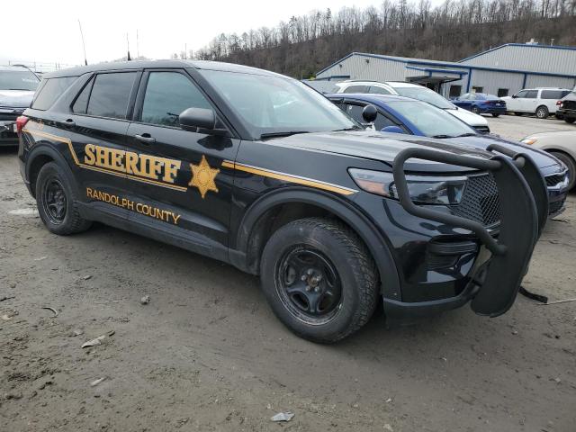 1FM5K8AW5LGC92866 - 2020 FORD EXPLORER POLICE INTERCEPTOR 黑色 照片 4