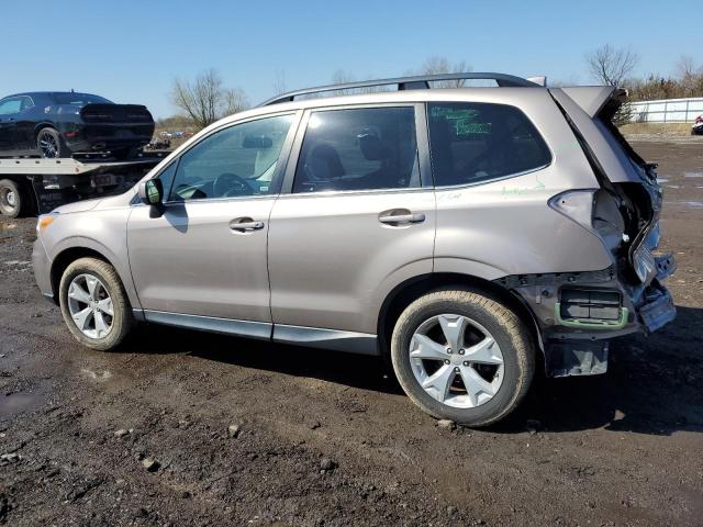 JF2SJAHC0GH491418 - 2016 SUBARU FORESTER 2.5I LIMITED BEIGE photo 2