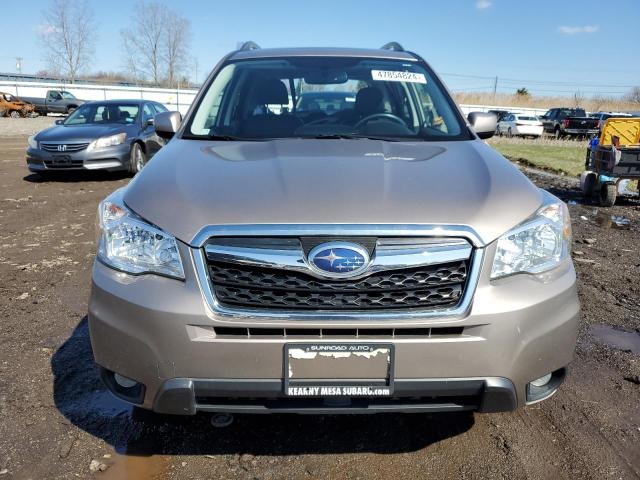 JF2SJAHC0GH491418 - 2016 SUBARU FORESTER 2.5I LIMITED BEIGE photo 5