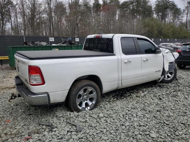 1C6SRFBT7KN843361 - 2019 RAM 1500 BIG HORN/LONE STAR WHITE photo 3