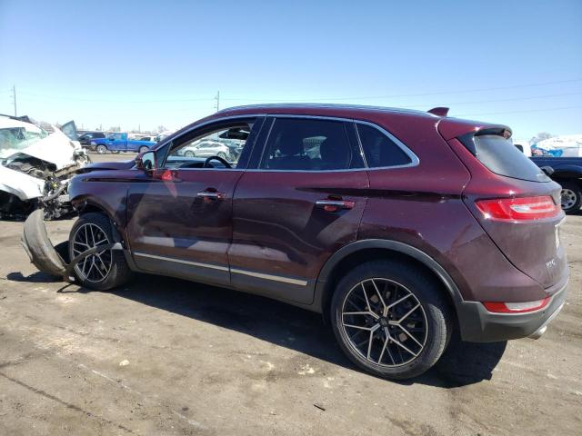 5LMCJ3D91KUL52660 - 2019 LINCOLN MKC RESERVE Bordo fotoğraf 2