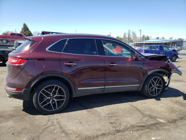 5LMCJ3D91KUL52660 - 2019 LINCOLN MKC RESERVE Bordo fotoğraf 3