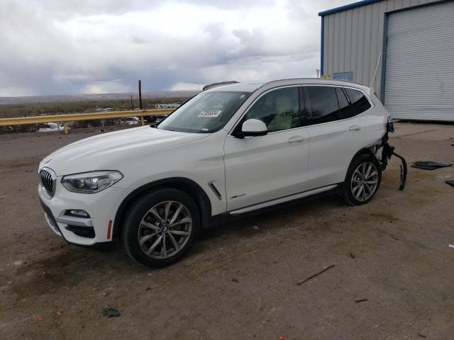 5UXTR9C52JLC75949 - 2018 BMW X3 XDRIVE30I WHITE photo 1