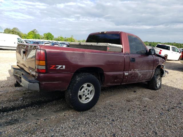 1GTEK14V02Z171440 - 2002 GMC NEW SIERRA K1500 BURGUNDY photo 3