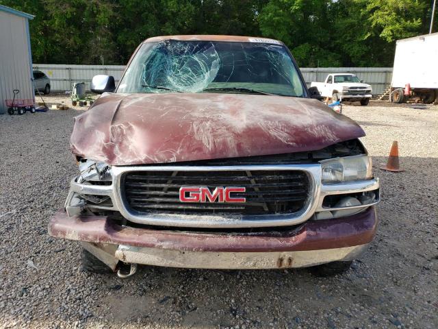 1GTEK14V02Z171440 - 2002 GMC NEW SIERRA K1500 BURGUNDY photo 5