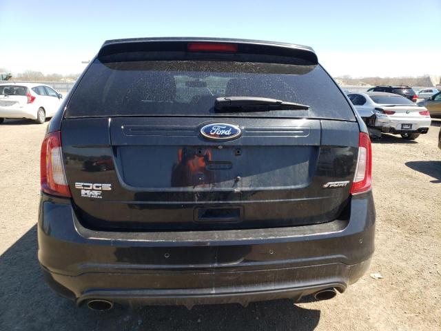 2FMDK3AK4EBA90803 - 2014 FORD EDGE SPORT BLACK photo 6