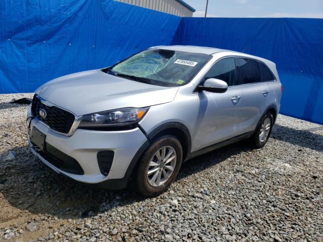 5XYPGDA50LG618591 - 2020 KIA SORENTO S SILVER photo 1