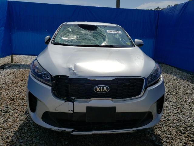 5XYPGDA50LG618591 - 2020 KIA SORENTO S SILVER photo 5