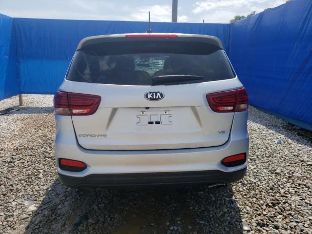 5XYPGDA50LG618591 - 2020 KIA SORENTO S SILVER photo 6