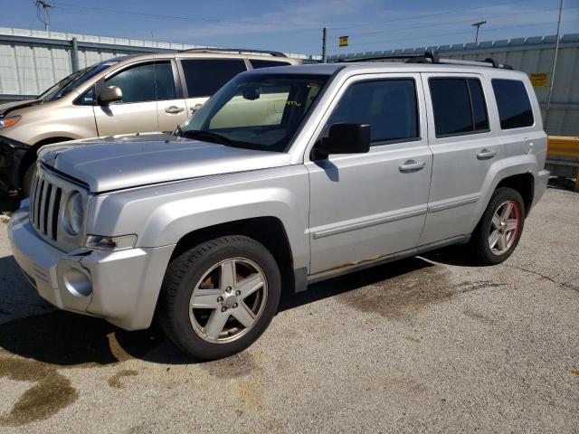 1J4NF4GB2AD570329 - 2010 JEEP PATRIOT LIMITED SILVER photo 1