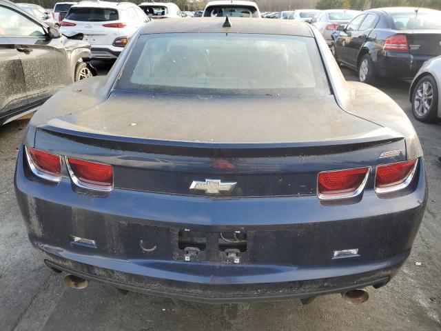 2G1FT1EW1A9105067 - 2010 CHEVROLET CAMARO SS BLUE photo 6