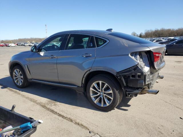 5UXKU2C5XG0N80866 - 2016 BMW X6 XDRIVE35I GRAY photo 2