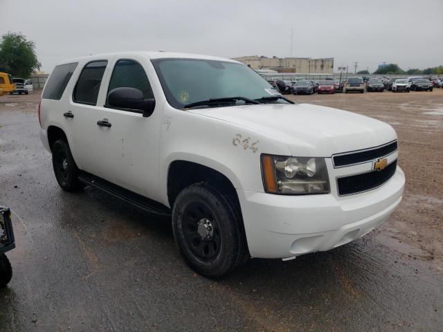 1GNLC2E03DR346805 - 2013 CHEVROLET TAHOE POLICE WHITE photo 4