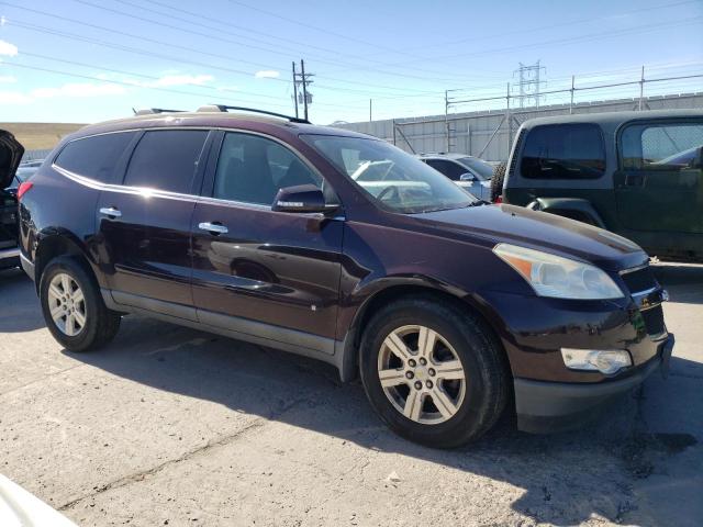 1GNLRFEDXAS109368 - 2010 CHEVROLET TRAVERSE LT PURPLE photo 4