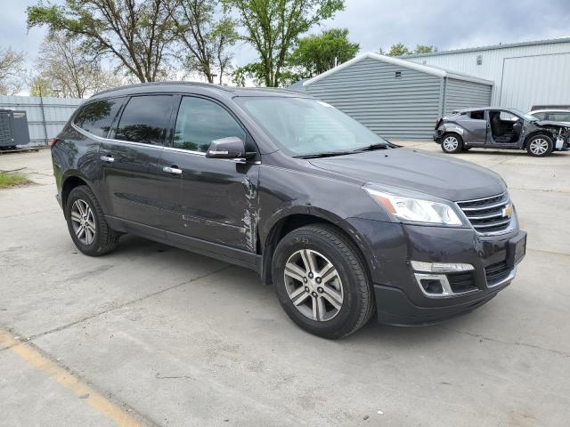 1GNKRGKD4HJ121733 - 2017 CHEVROLET TRAVERSE LT BLACK photo 4