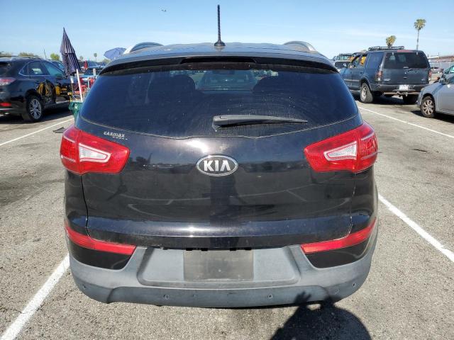 KNDPB3A2XD7480751 - 2013 KIA SPORTAGE BASE BLACK photo 6