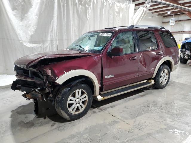 1FMEU74E06UB42984 - 2006 FORD EXPLORER EDDIE BAUER BURGUNDY photo 1