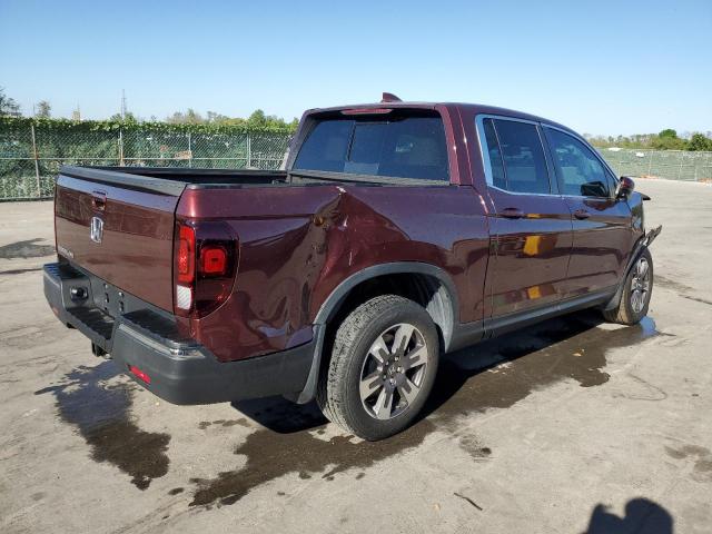 5FPYK2F60KB007059 - 2019 HONDA RIDGELINE RTL BURGUNDY photo 3