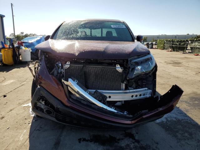 5FPYK2F60KB007059 - 2019 HONDA RIDGELINE RTL BURGUNDY photo 5