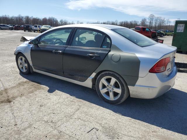 2HGFA16868H312262 - 2008 HONDA CIVIC EX SILVER photo 2