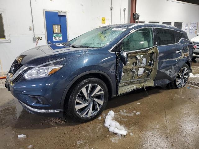 5N1AZ2MH3HN101002 - 2017 NISSAN MURANO S BLUE photo 1