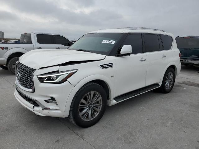 JN8AZ2NF3K9688887 - 2019 INFINITI QX80 LUXE WHITE photo 1