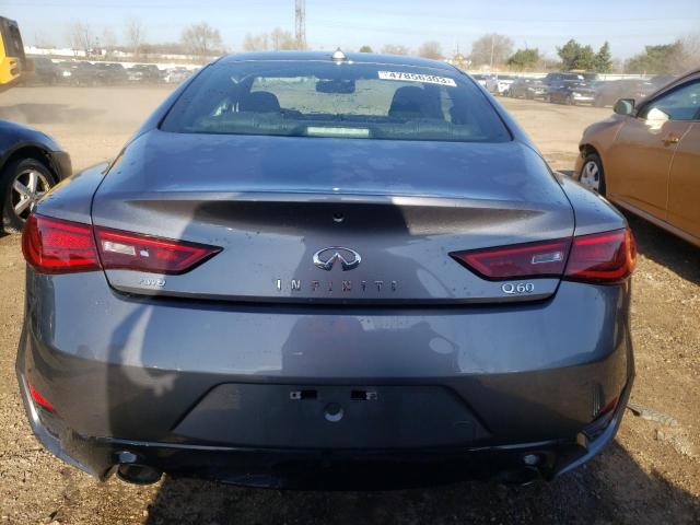 JN1EV7EL7KM290609 - 2019 INFINITI Q60 PURE GRAY photo 6