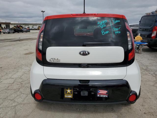 KNDJP3A58G7263799 - 2016 KIA SOUL + WHITE photo 6