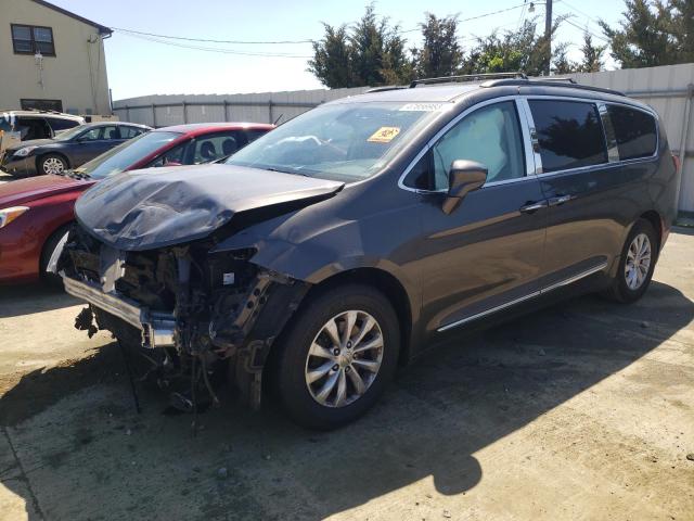 2C4RC1BG3HR702832 - 2017 CHRYSLER PACIFICA TOURING L GRAY photo 1