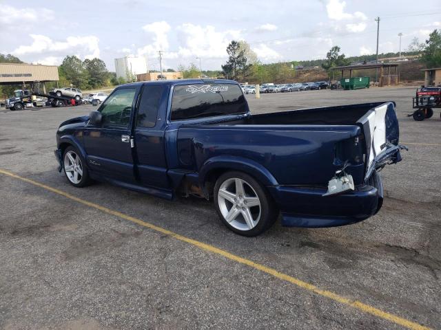 1GCCS19W028261492 - 2002 CHEVROLET S10 PICKUP S10 BLUE photo 2