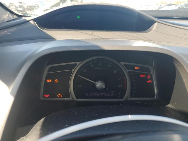 2HGFG1B99AH528982 - 2010 HONDA CIVIC EXL ნაცრისფერი ფოტო 9