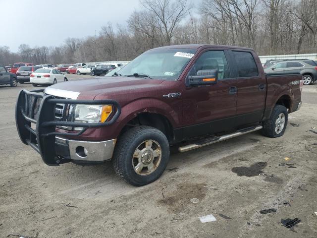 1FTFW1EV5AFC83013 - 2010 FORD F150 SUPERCREW BURGUNDY photo 1