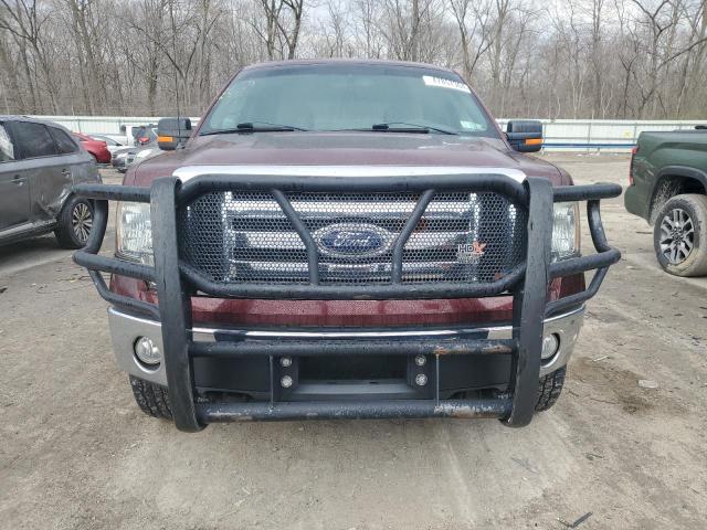 1FTFW1EV5AFC83013 - 2010 FORD F150 SUPERCREW BURGUNDY photo 5