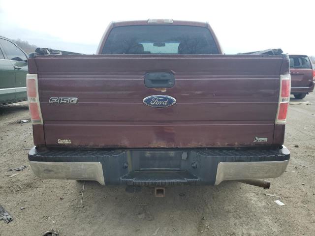 1FTFW1EV5AFC83013 - 2010 FORD F150 SUPERCREW BURGUNDY photo 6