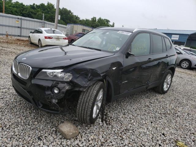 5UXWX9C53E0D24196 - 2014 BMW X3 XDRIVE28I BLACK photo 2