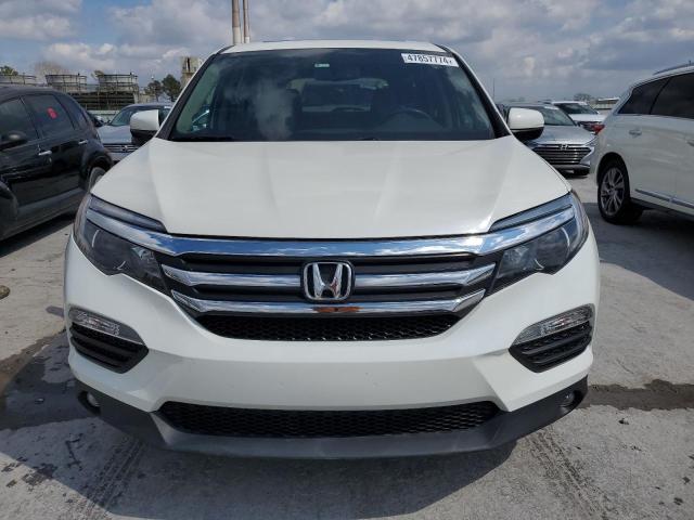 5FNYF5H58HB024509 - 2017 HONDA PILOT EXL WHITE photo 5