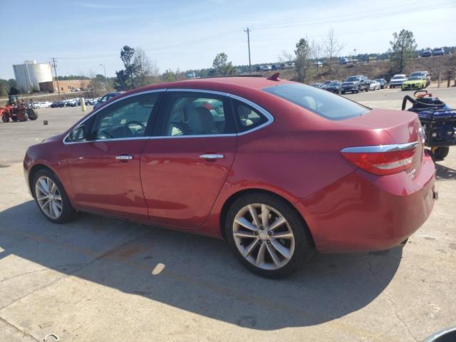 1G4PP5SK9E4243873 - 2014 BUICK VERANO RED photo 2